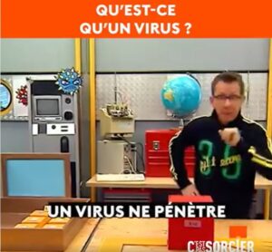 Vidéo pédagogique sur les virus informatiques