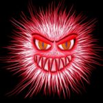 Un virus informatique infecte un fichier