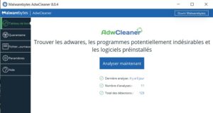 AdwCleaner anti-hijacker de navigateur gratuit