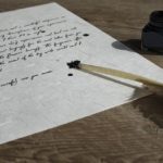Lettre manuscrite à la plume