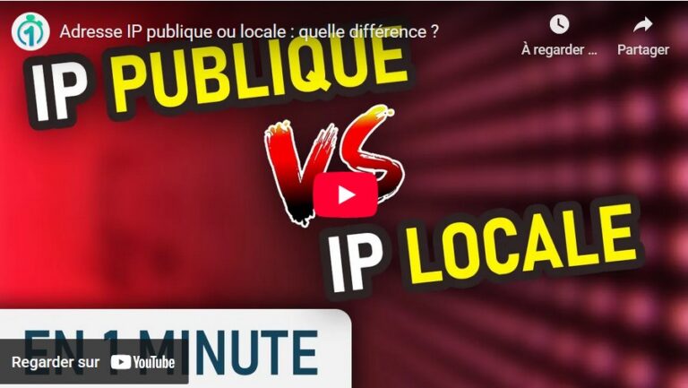 Adresse IP publique et privée : c'est quoi ? | Secu-Ordi