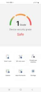 Tableau de bord de l'app OnAV